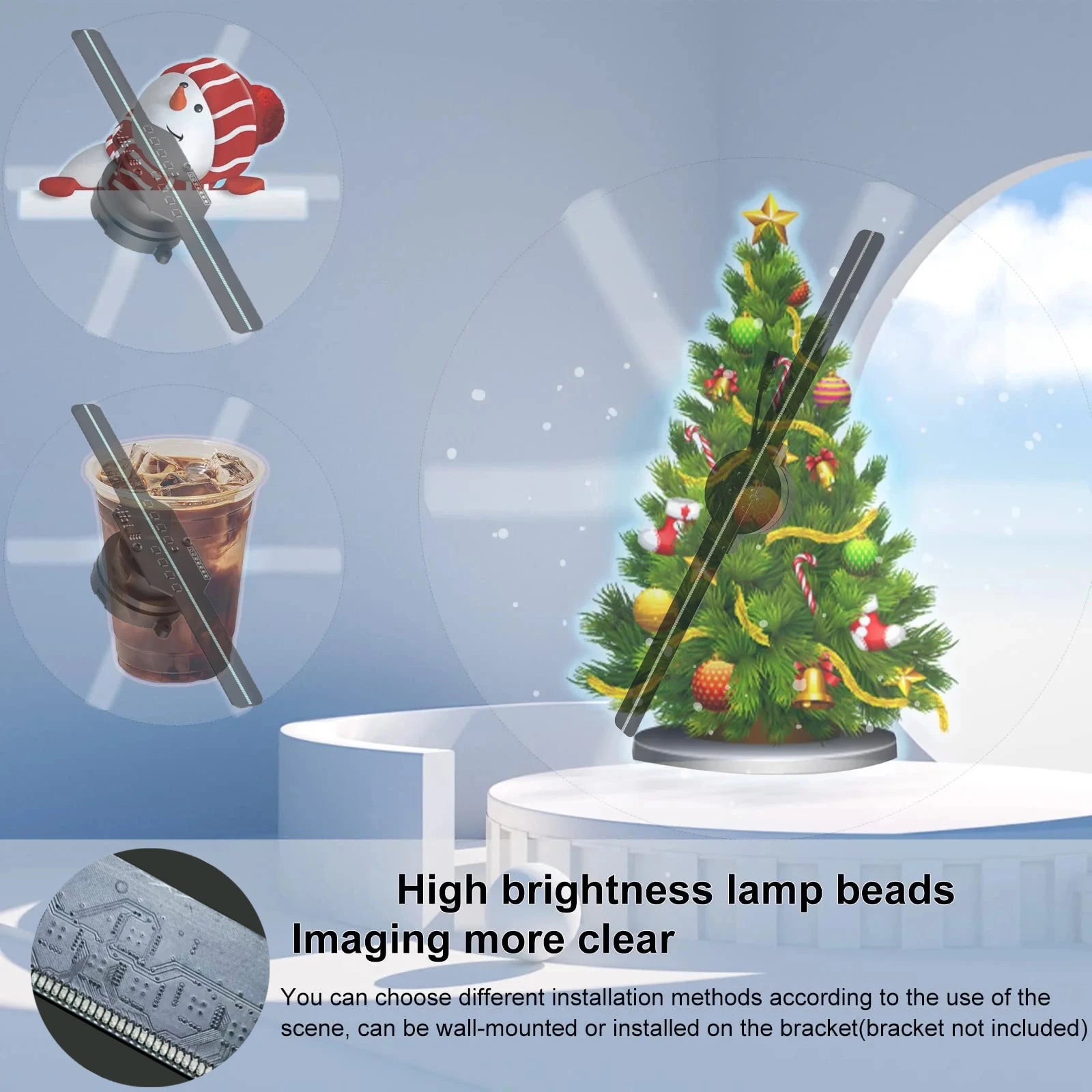 Big Sizes Hologram 3D